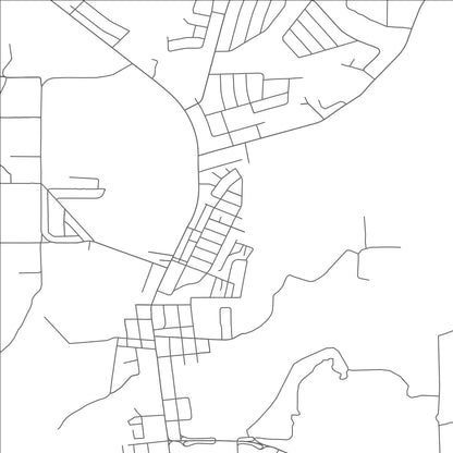 ROAD MAP OF SIESTA ACRES, TEXAS BY MAPBAKES