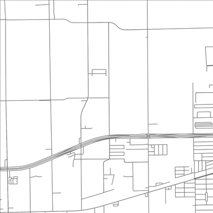 ROAD MAP OF SOLIS, TEXAS BY MAPBAKES