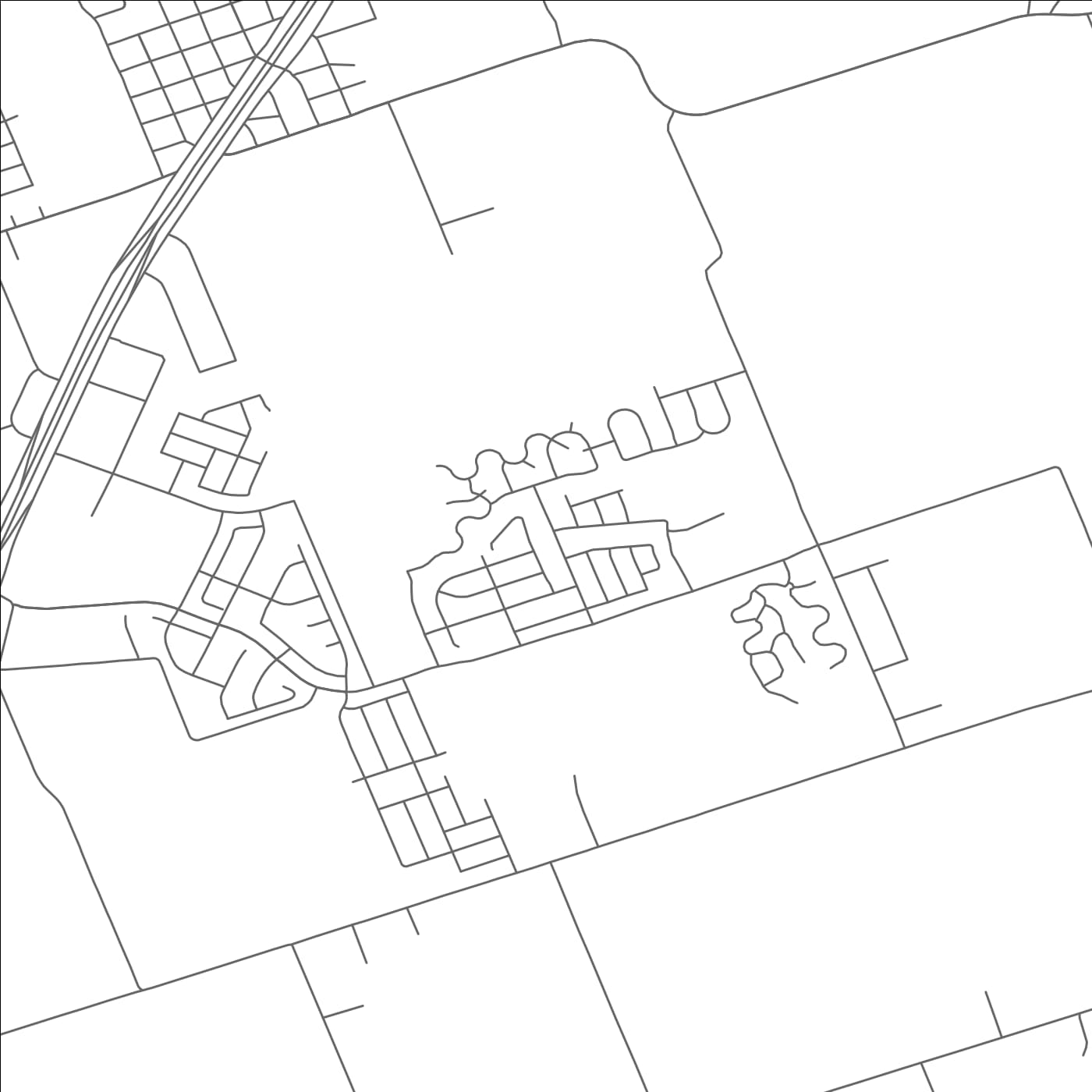 ROAD MAP OF SONTERRA, TEXAS BY MAPBAKES