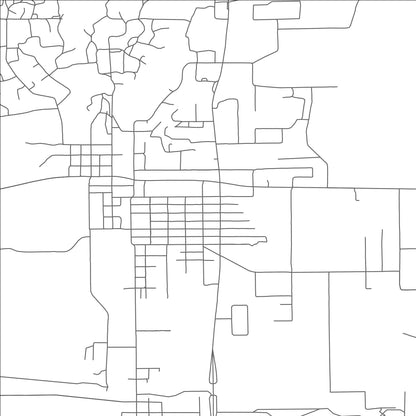 ROAD MAP OF SOUR LAKE, TEXAS BY MAPBAKES