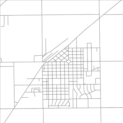 ROAD MAP OF SPEARMAN, TEXAS BY MAPBAKES