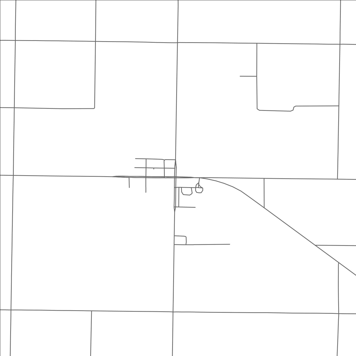 ROAD MAP OF SPRINGLAKE, TEXAS BY MAPBAKES