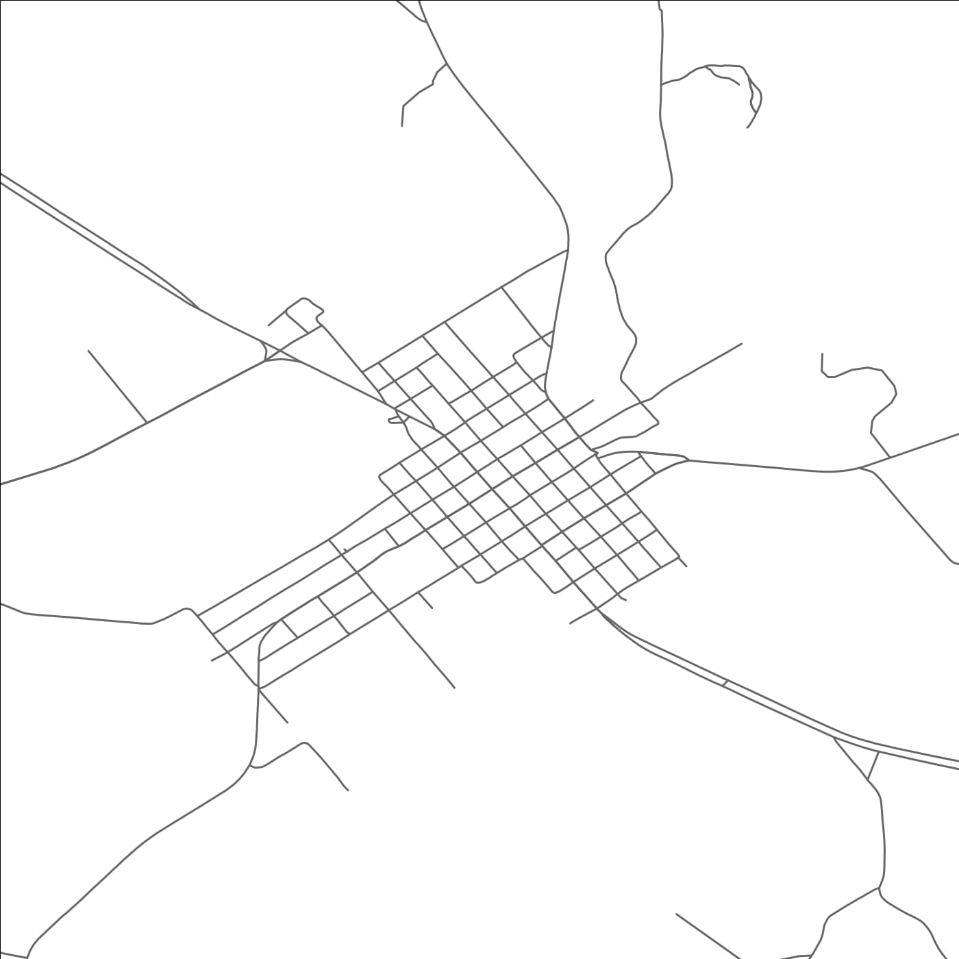 ROAD MAP OF ST. JO, TEXAS BY MAPBAKES