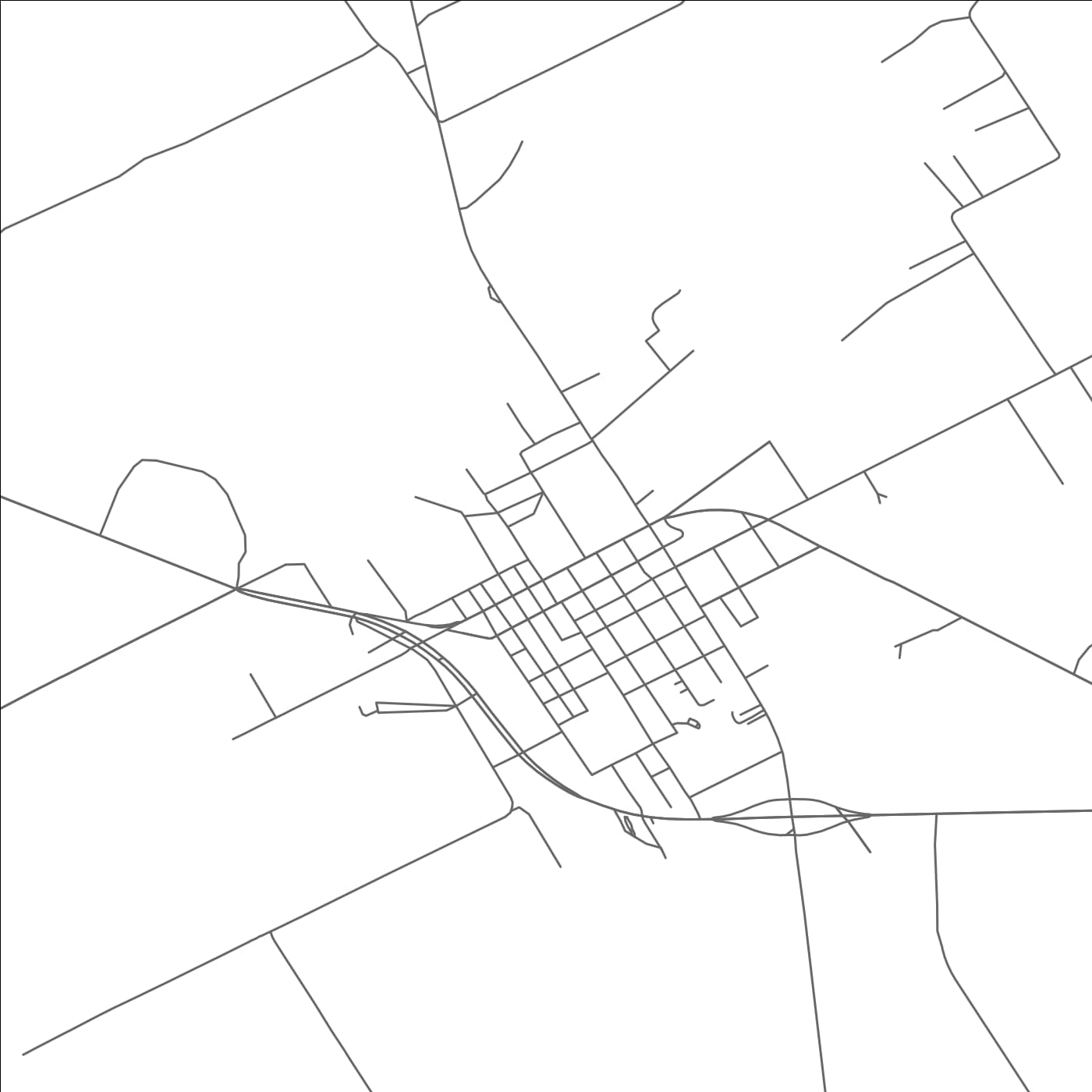 ROAD MAP OF STOCKDALE, TEXAS BY MAPBAKES