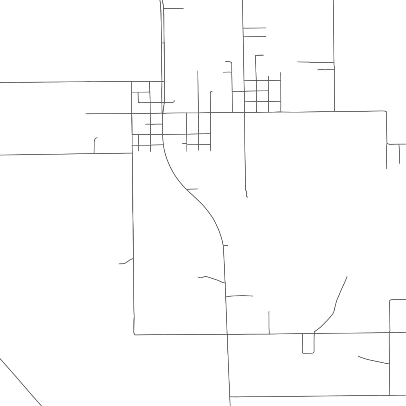 ROAD MAP OF STOWELL, TEXAS BY MAPBAKES