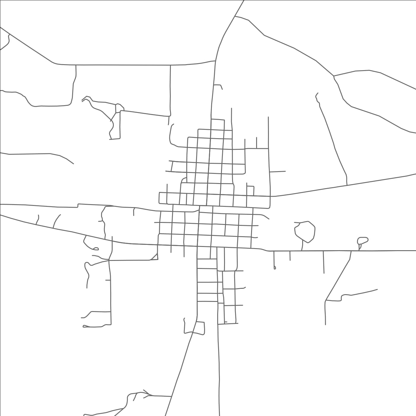 ROAD MAP OF STRAWN, TEXAS BY MAPBAKES