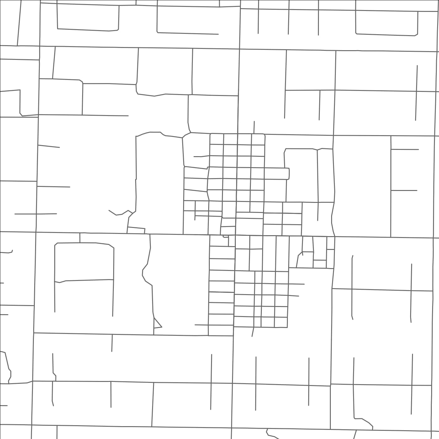 ROAD MAP OF SUNDOWN, TEXAS BY MAPBAKES