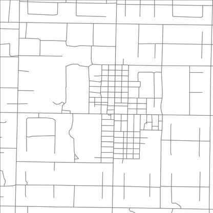 ROAD MAP OF SUNDOWN, TEXAS BY MAPBAKES