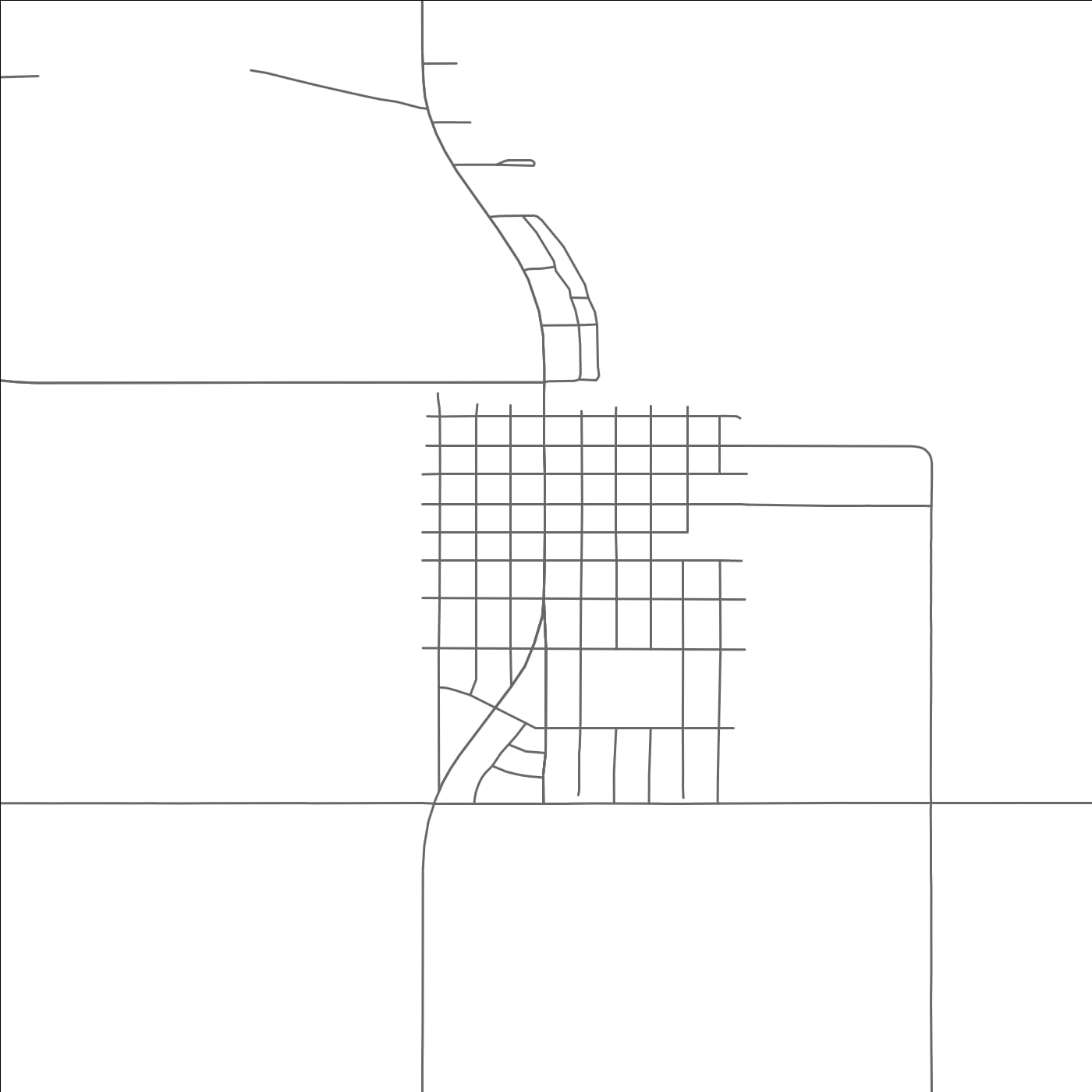 ROAD MAP OF SUNRAY, TEXAS BY MAPBAKES