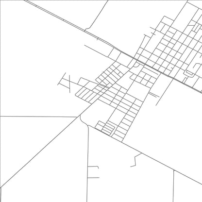 ROAD MAP OF TAFT SOUTHWEST, TEXAS BY MAPBAKES