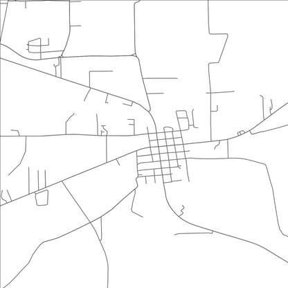 ROAD MAP OF TATUM, TEXAS BY MAPBAKES