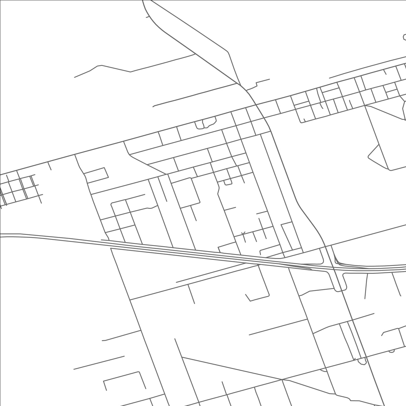 ROAD MAP OF THORNTONVILLE, TEXAS BY MAPBAKES