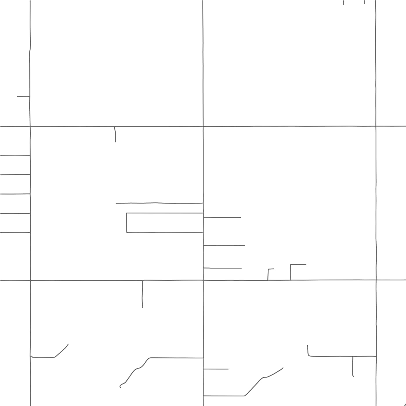 ROAD MAP OF TIERRA VERDE, TEXAS BY MAPBAKES