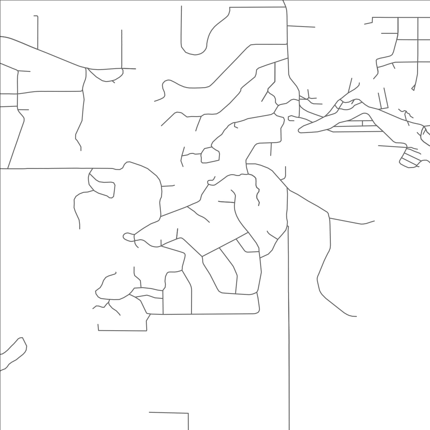 ROAD MAP OF TIMBERCREEK CANYON, TEXAS BY MAPBAKES