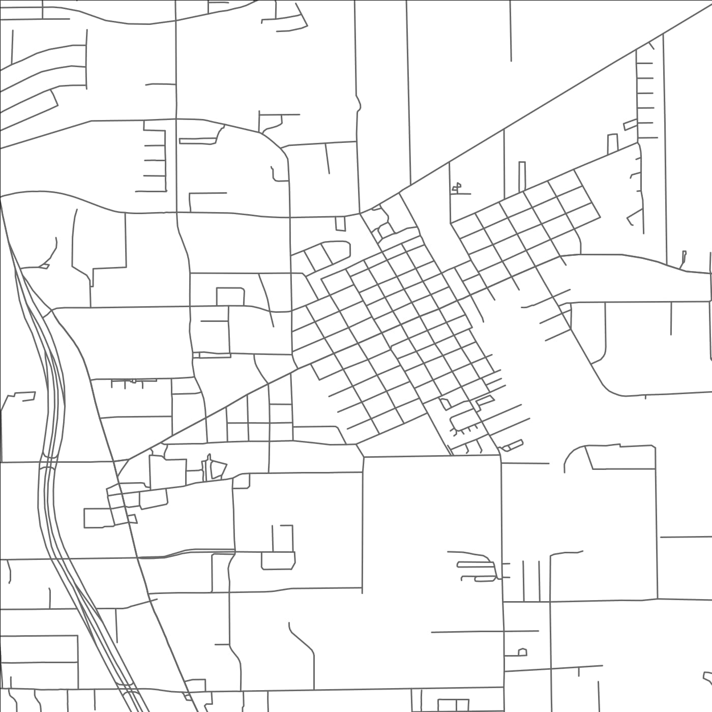 ROAD MAP OF TOMBALL, TEXAS BY MAPBAKES