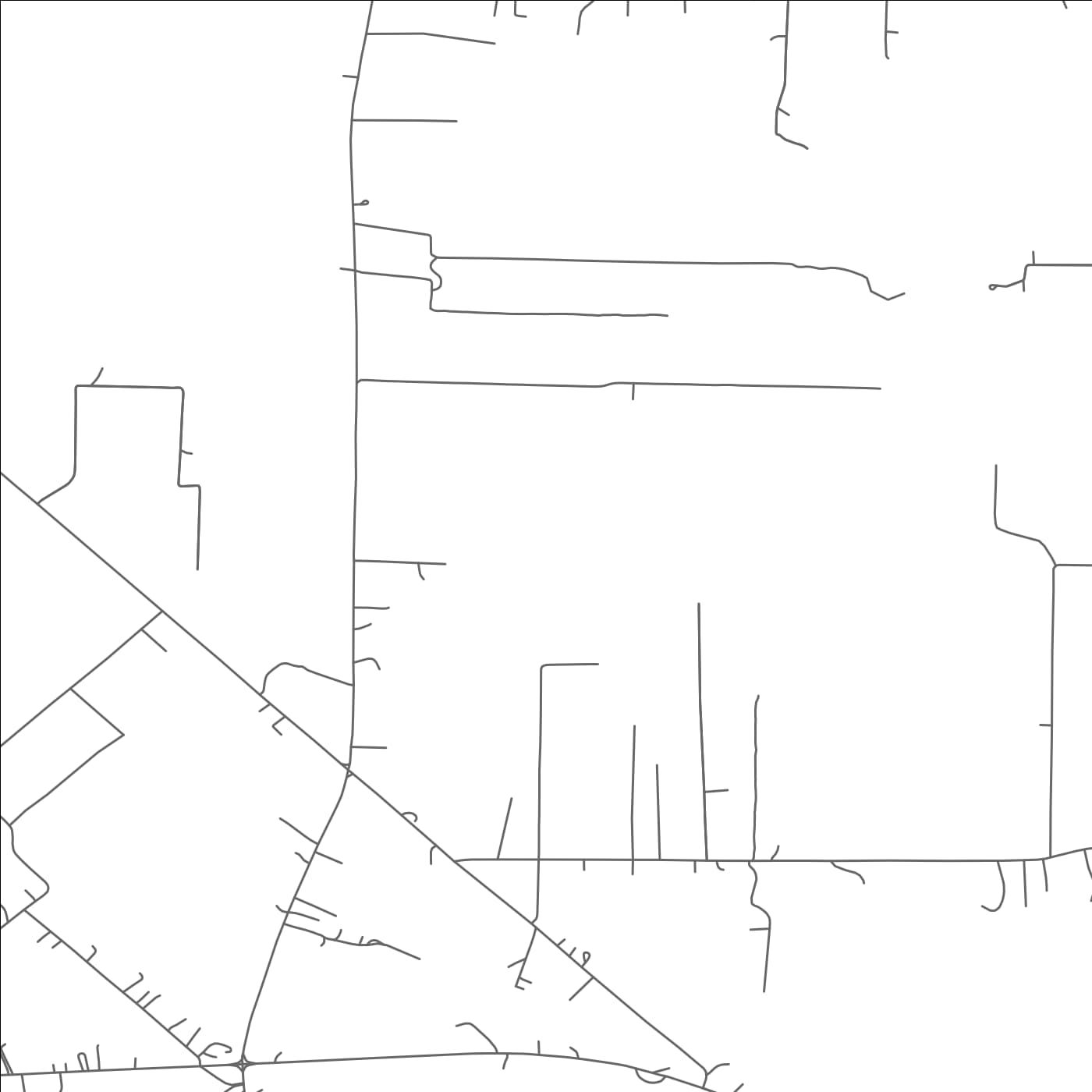 ROAD MAP OF UNION VALLEY, TEXAS BY MAPBAKES