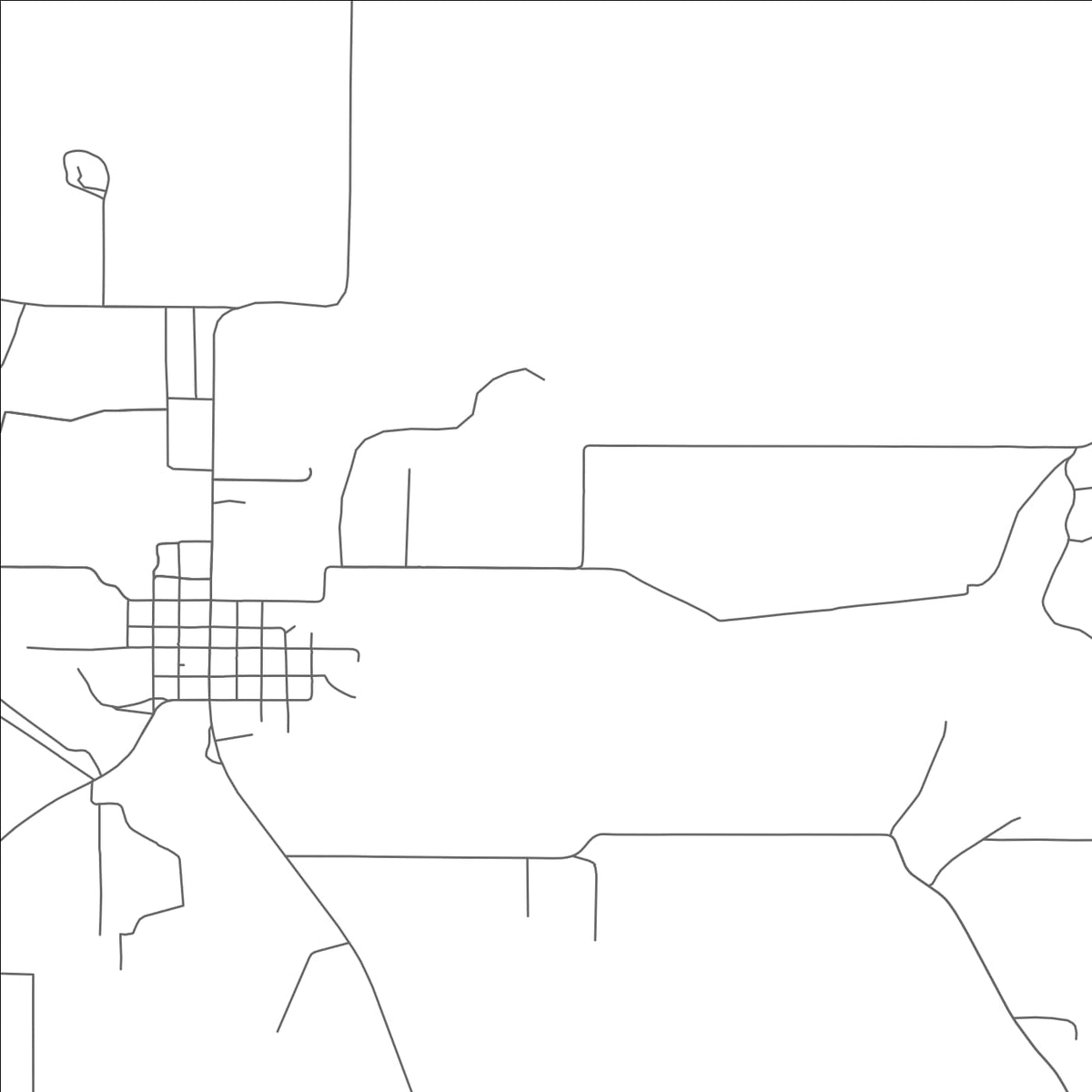 ROAD MAP OF UTOPIA, TEXAS BY MAPBAKES