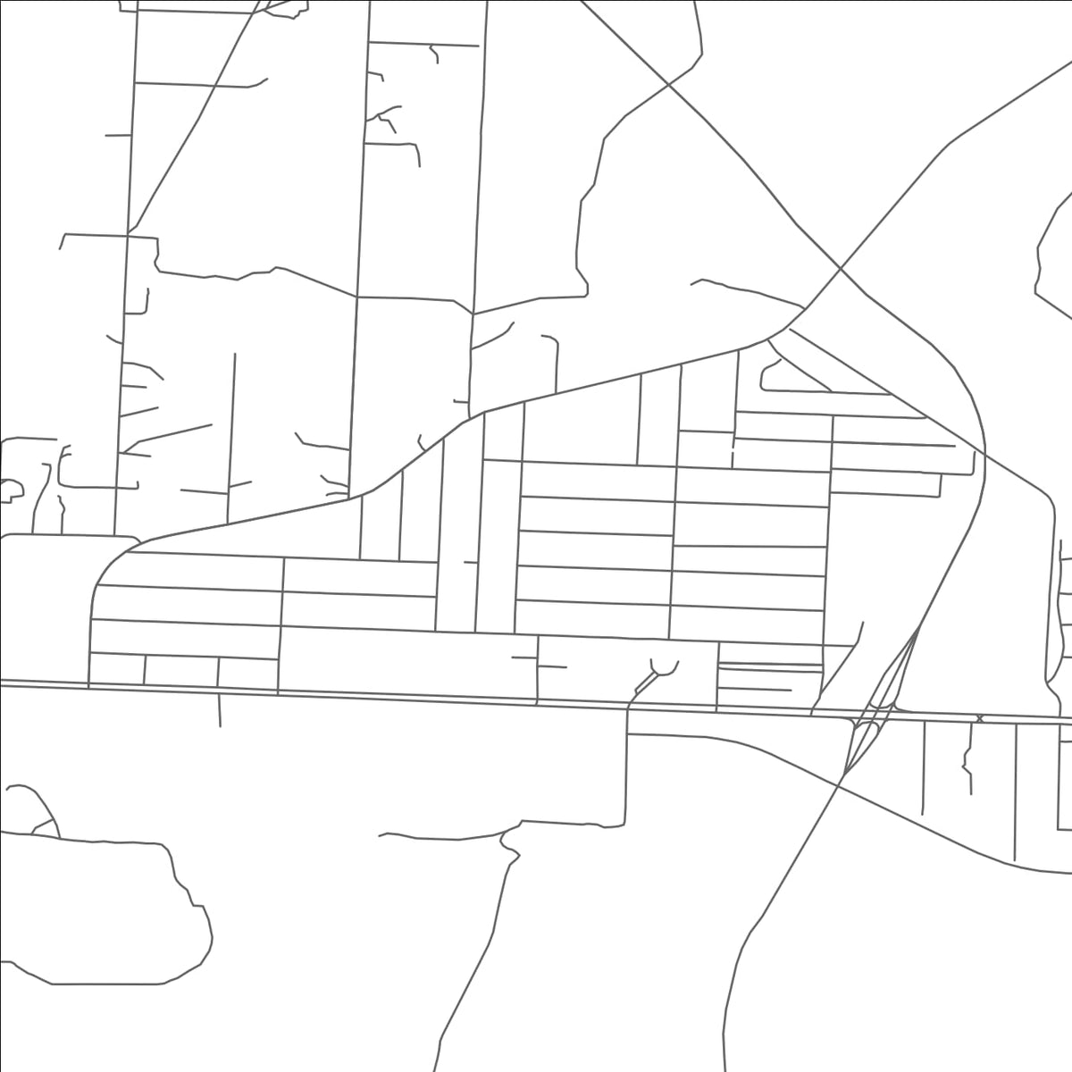 ROAD MAP OF VAL VERDE PARK, TEXAS BY MAPBAKES