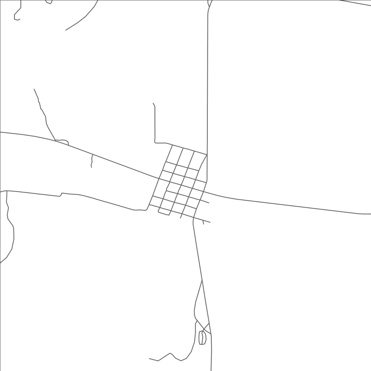 ROAD MAP OF VALERA, TEXAS BY MAPBAKES