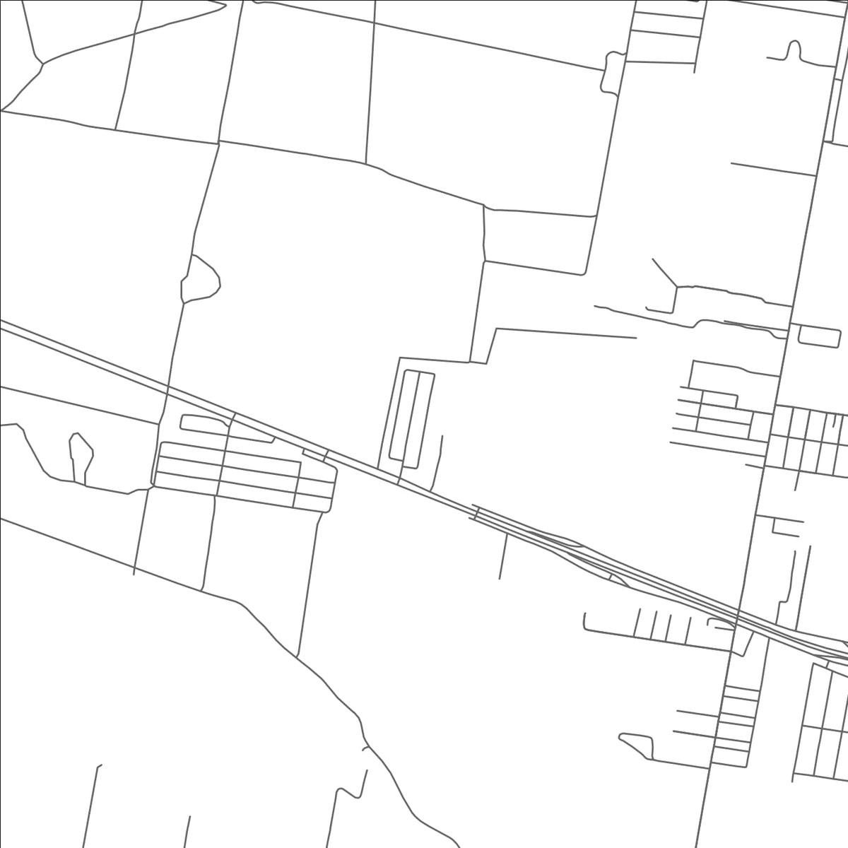 ROAD MAP OF VALLE VISTA, TEXAS BY MAPBAKES