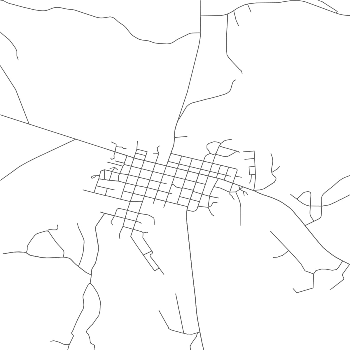 ROAD MAP OF VALLEY MILLS, TEXAS BY MAPBAKES