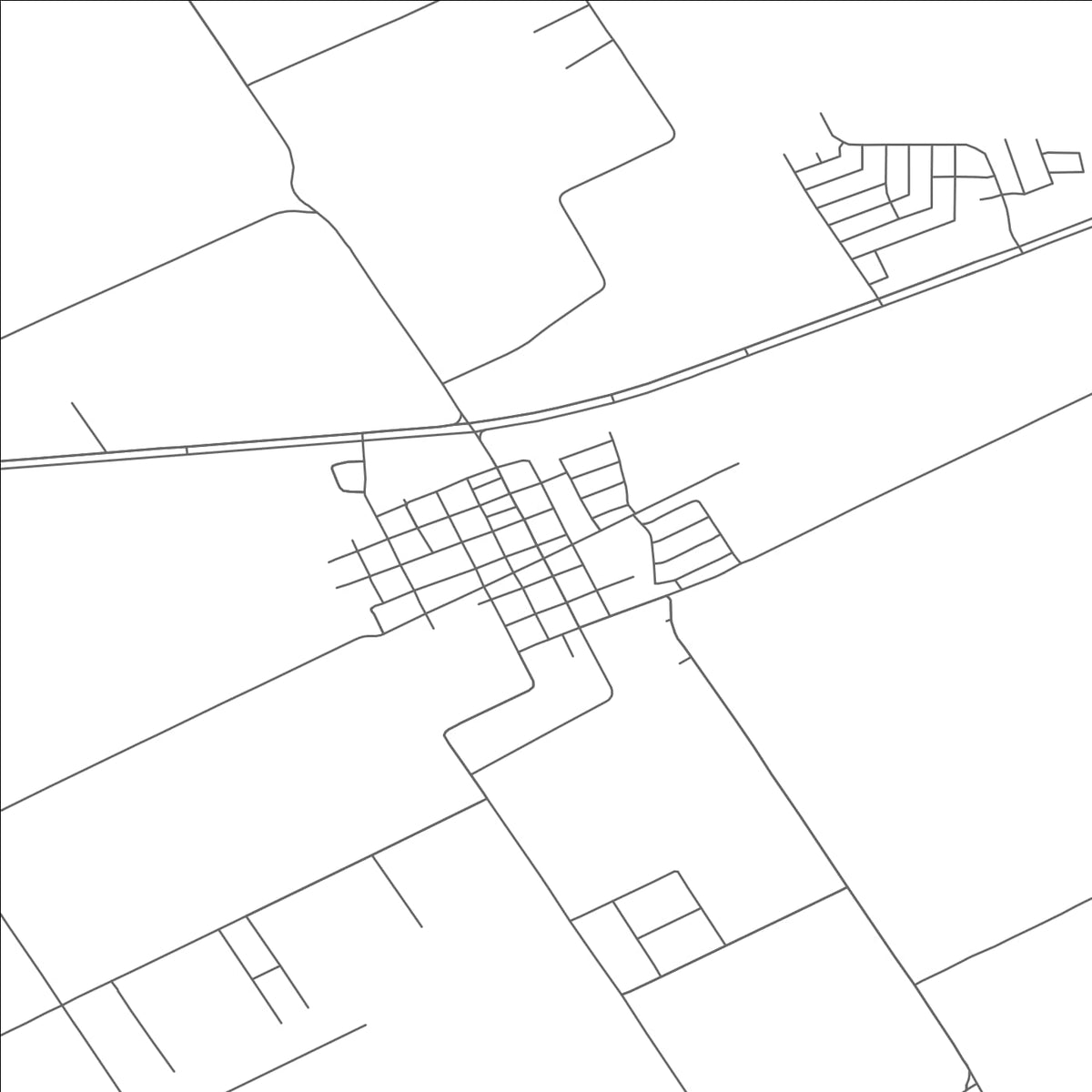 ROAD MAP OF VENUS, TEXAS BY MAPBAKES