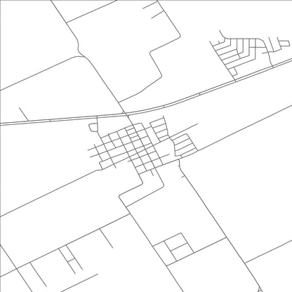 ROAD MAP OF VENUS, TEXAS BY MAPBAKES