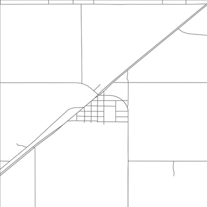 ROAD MAP OF WELLMAN, TEXAS BY MAPBAKES