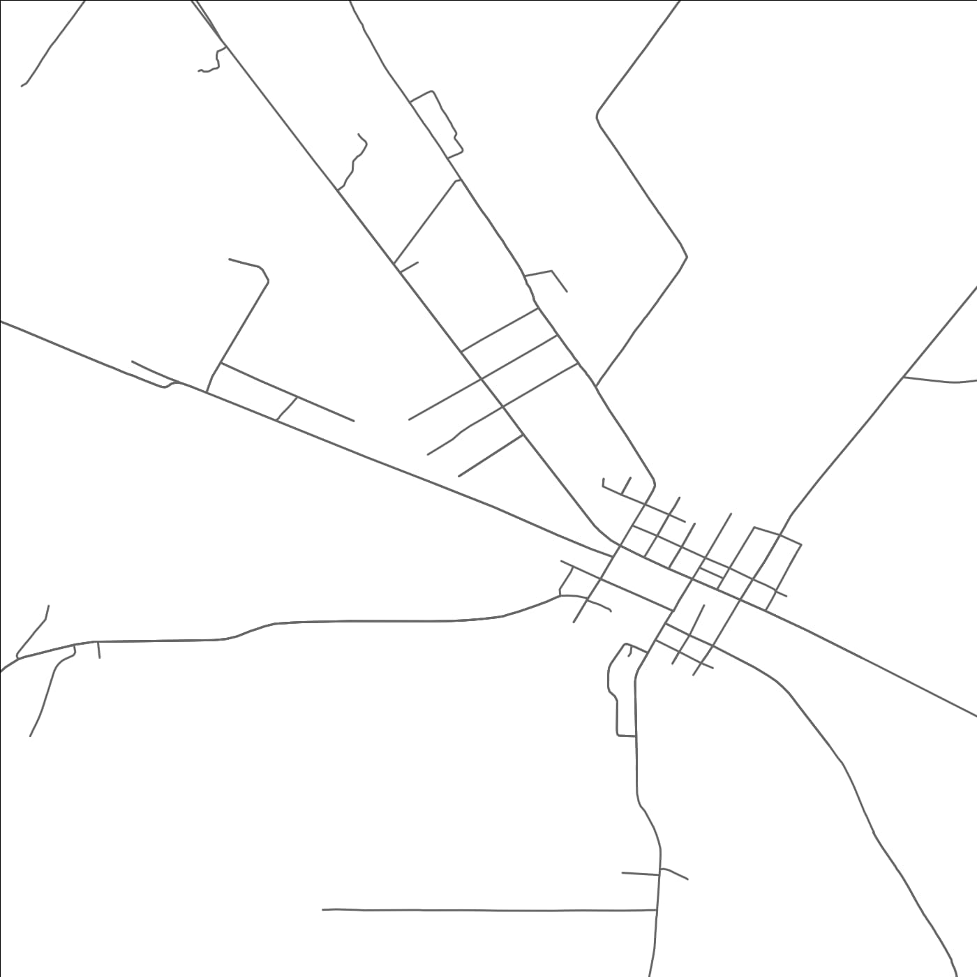 ROAD MAP OF WELLS, TEXAS BY MAPBAKES