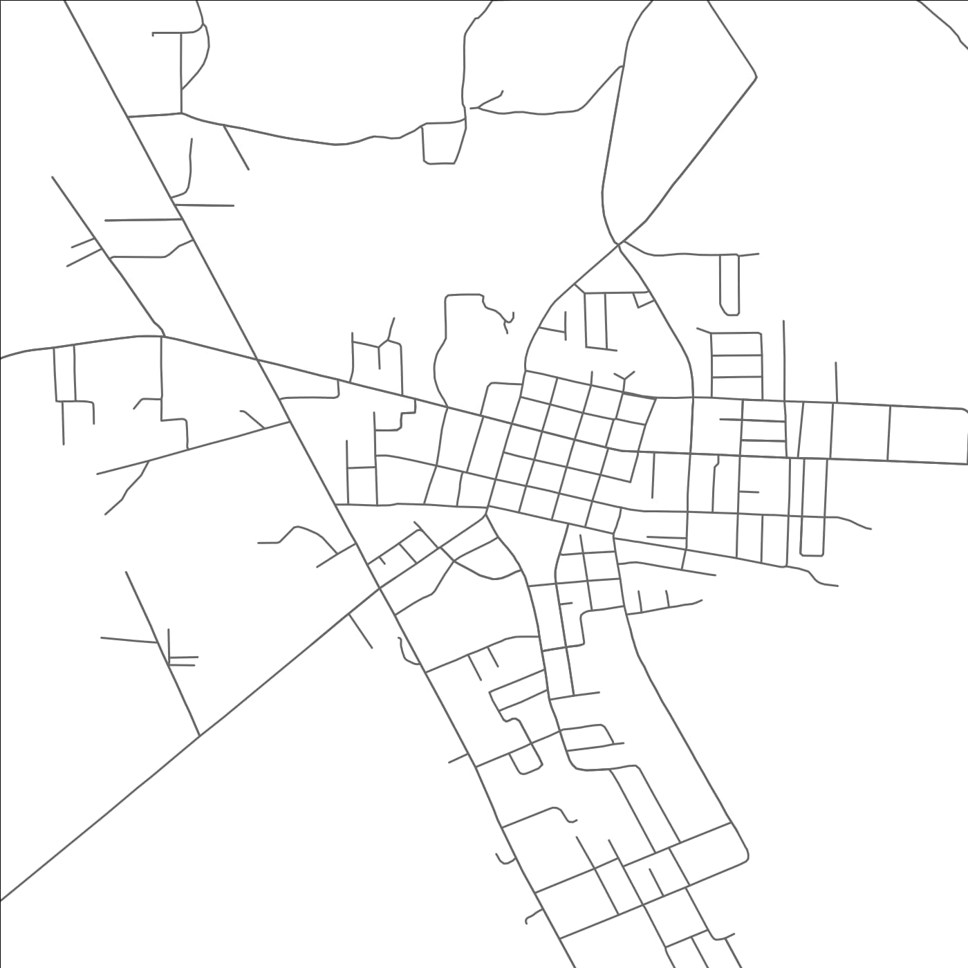 ROAD MAP OF WEST COLUMBIA, TEXAS BY MAPBAKES