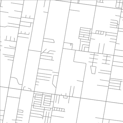 ROAD MAP OF WEST SHARYLAND, TEXAS BY MAPBAKES