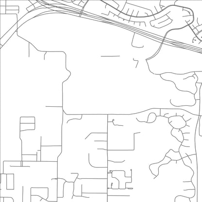 ROAD MAP OF WESTLAKE, TEXAS BY MAPBAKES