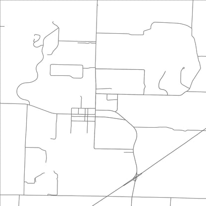 ROAD MAP OF WESTMINSTER, TEXAS BY MAPBAKES