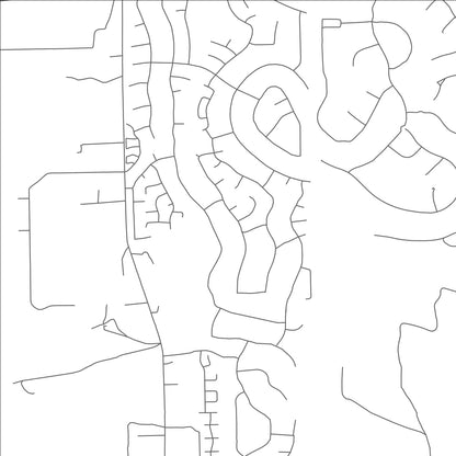 ROAD MAP OF WESTON LAKES, TEXAS BY MAPBAKES