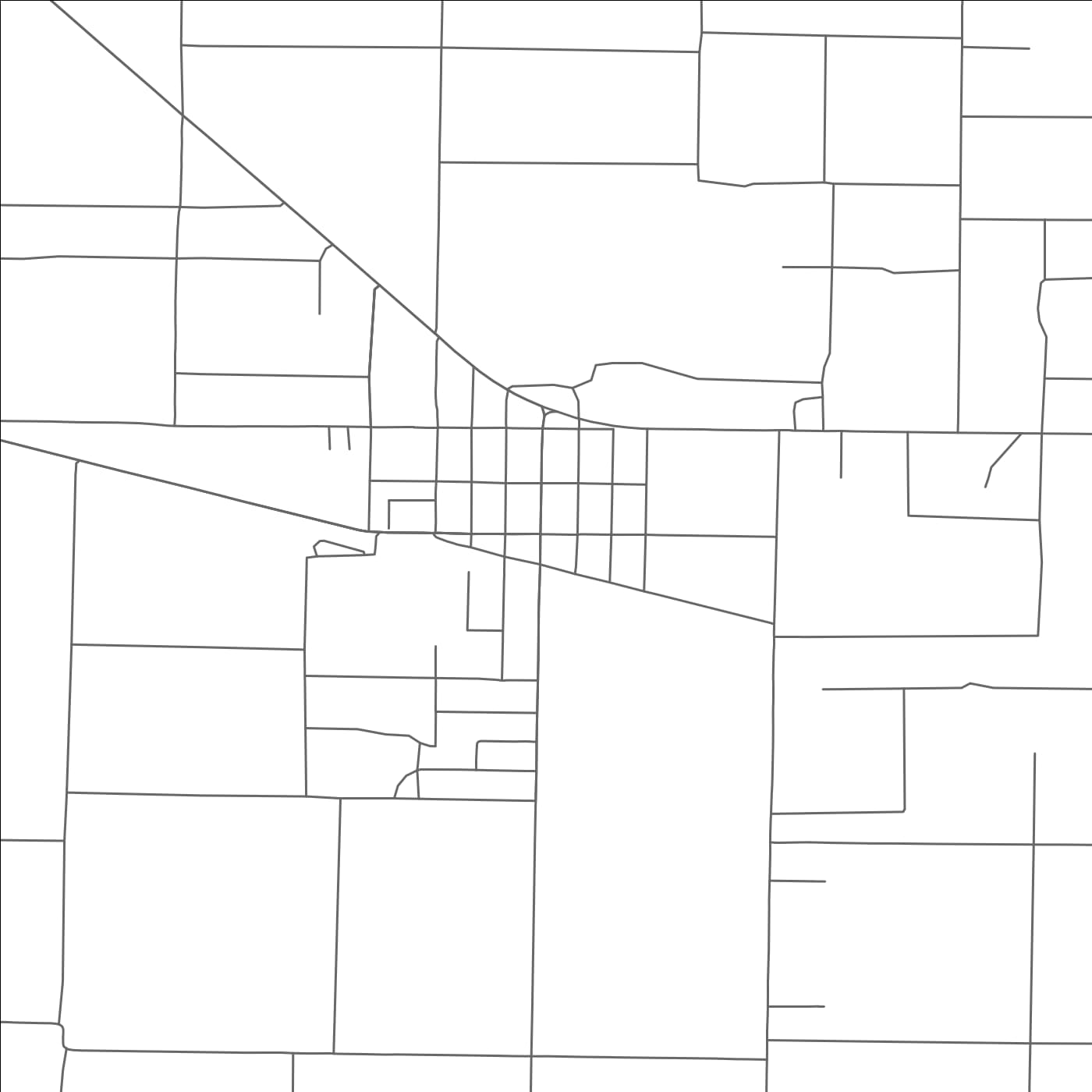 ROAD MAP OF WHITEFACE, TEXAS BY MAPBAKES