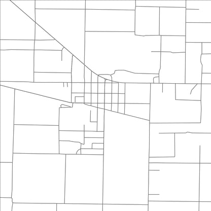 ROAD MAP OF WHITEFACE, TEXAS BY MAPBAKES