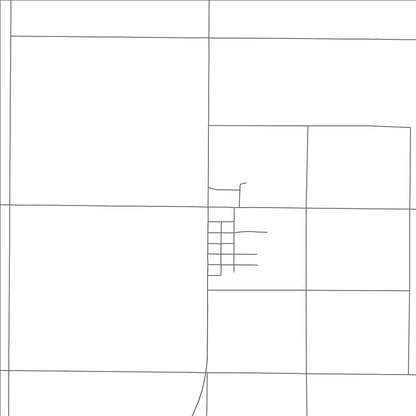ROAD MAP OF WHITHARRAL, TEXAS BY MAPBAKES