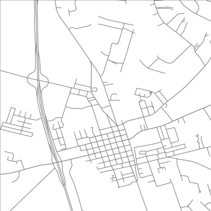 ROAD MAP OF WILLIS, TEXAS BY MAPBAKES