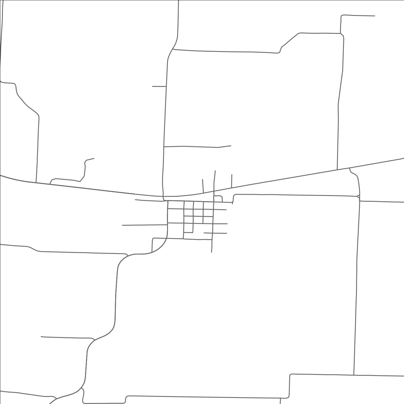 ROAD MAP OF WINDOM, TEXAS BY MAPBAKES