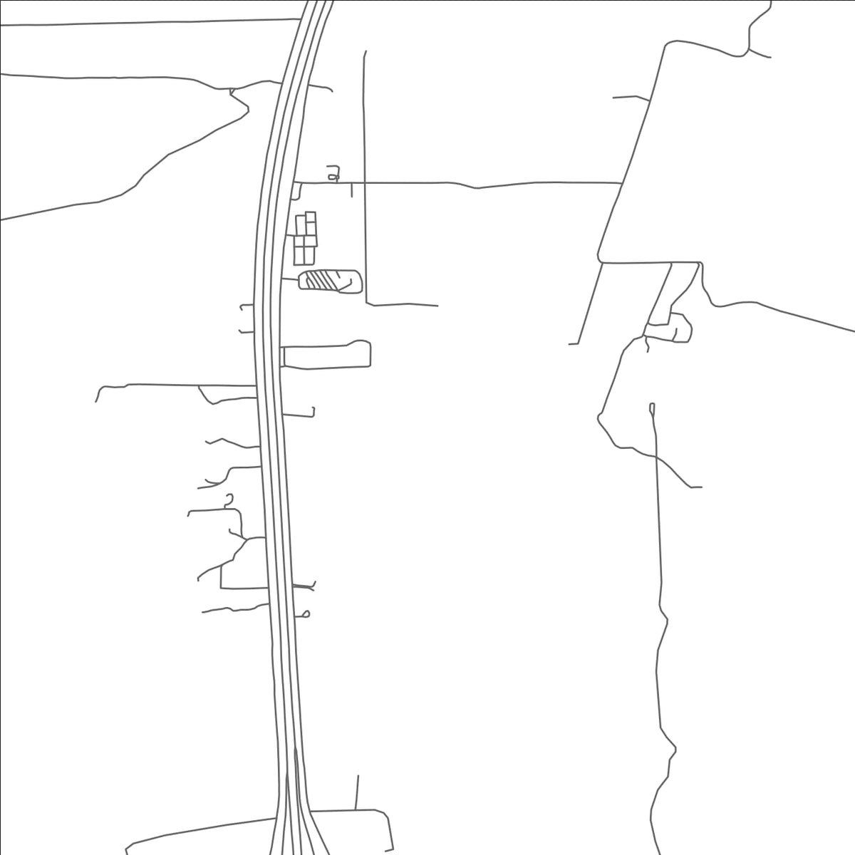 ROAD MAP OF AMADO, ARIZONA BY MAPBAKES