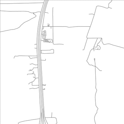 ROAD MAP OF AMADO, ARIZONA BY MAPBAKES