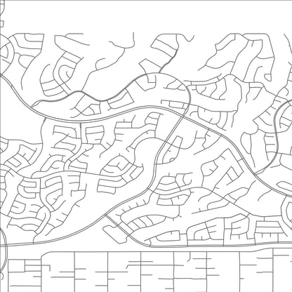 ROAD MAP OF ANTHEM, ARIZONA BY MAPBAKES
