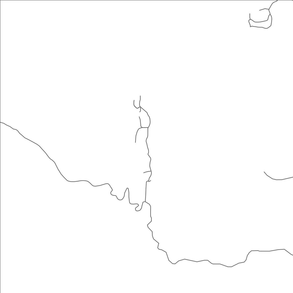 ROAD MAP OF BEAR FLAT, ARIZONA BY MAPBAKES
