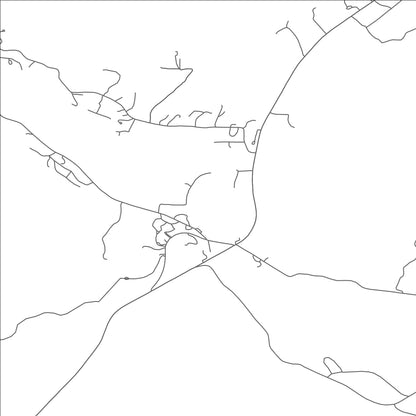 ROAD MAP OF BEYERVILLE, ARIZONA BY MAPBAKES