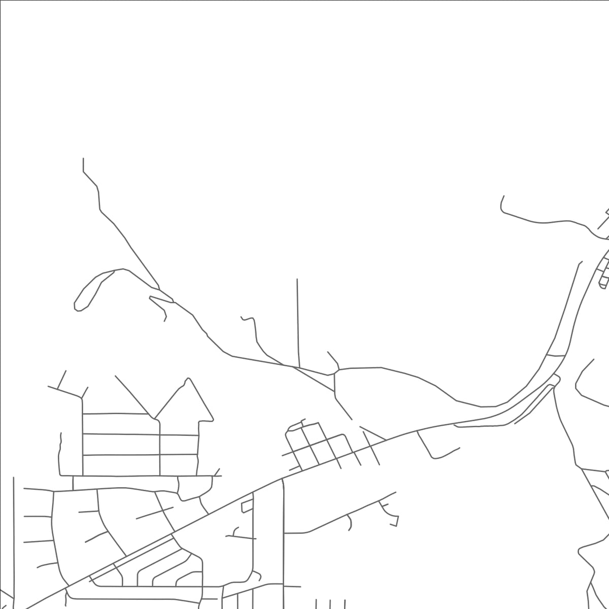 ROAD MAP OF BISBEE, ARIZONA BY MAPBAKES