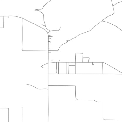 ROAD MAP OF BRYCE, ARIZONA BY MAPBAKES