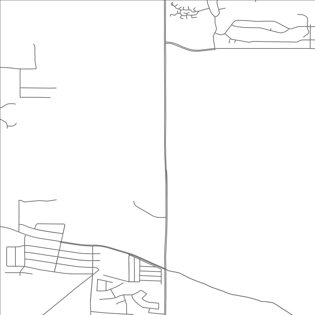 ROAD MAP OF BULLHEAD CITY, ARIZONA BY MAPBAKES