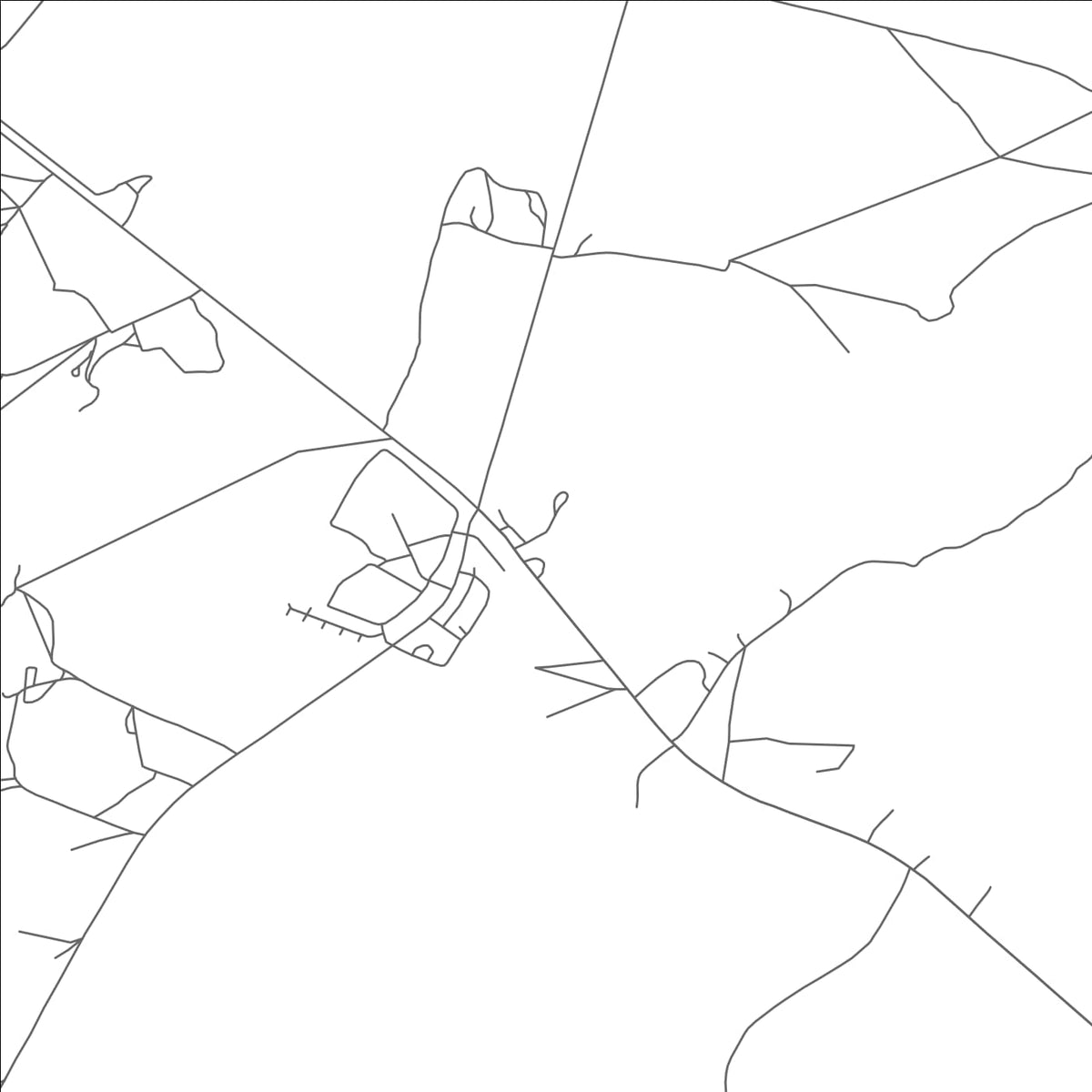 ROAD MAP OF BURNSIDE, ARIZONA BY MAPBAKES