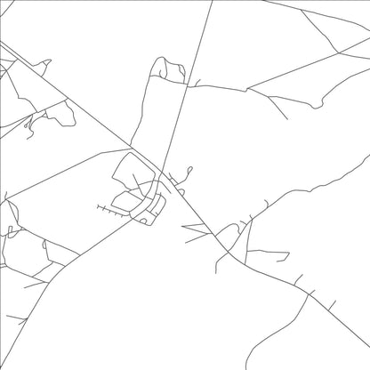 ROAD MAP OF BURNSIDE, ARIZONA BY MAPBAKES