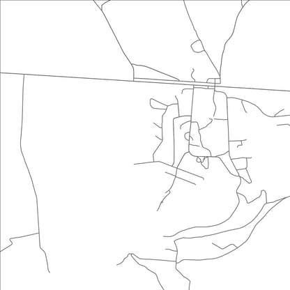 ROAD MAP OF CANYON DAY, ARIZONA BY MAPBAKES